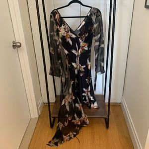 COPY - DVF 100% silk classic wrap dress, size 2